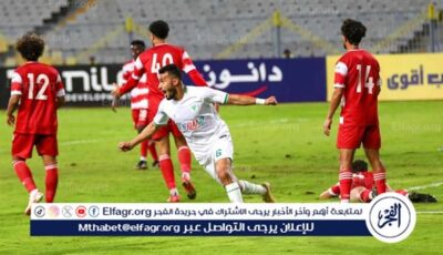 سمير فكري أفضل لاعب في مباراة المصري وبلدية المحلة بالدوري الممتاز